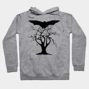 Bat and tree Hoodie